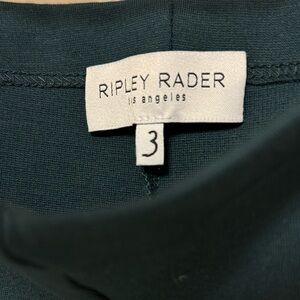 Ridley Rader GREEN PONTE KNIT WIDE LEG PANT Size 6-8 (see size chart)